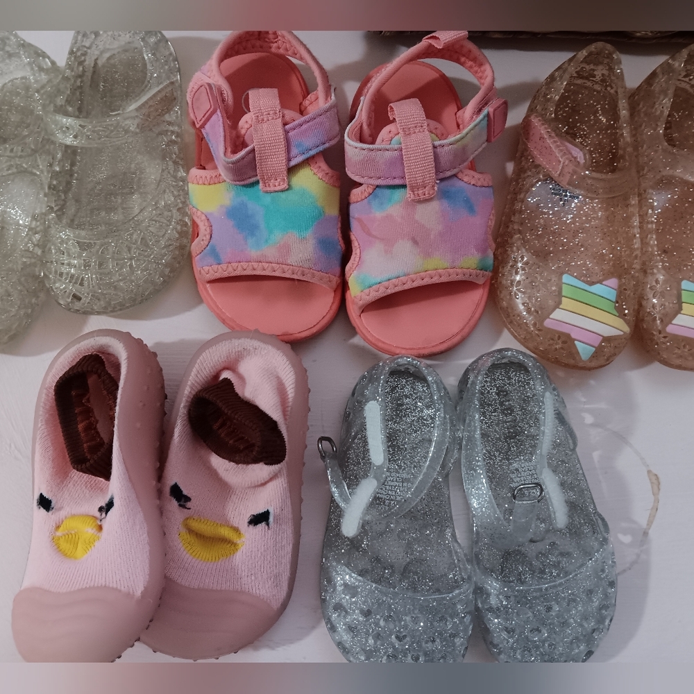 bundle of 5 pairs toddler shoes 5